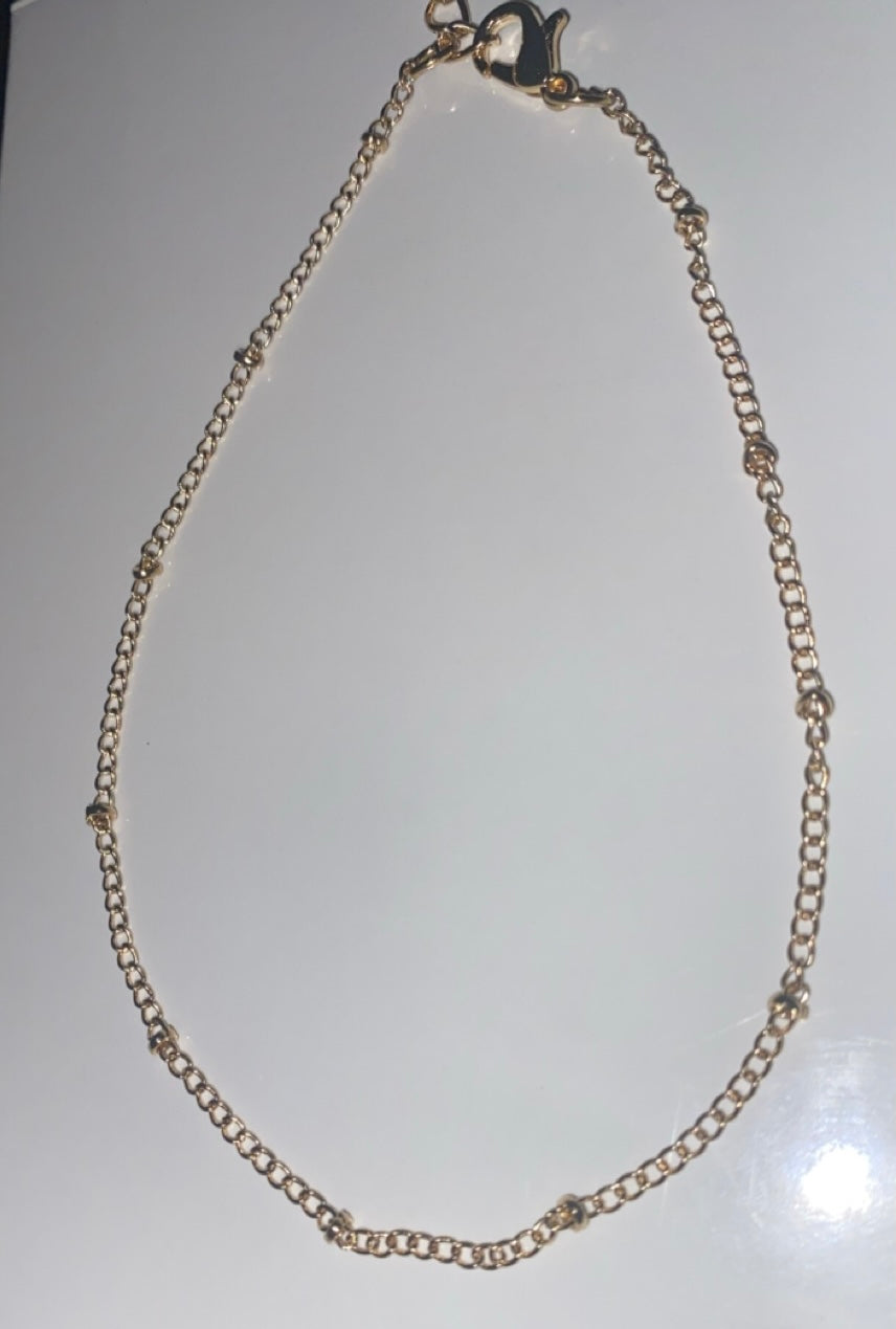 Plain Golden Anklet